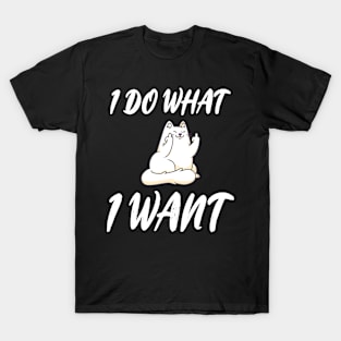 i do what i want T-Shirt
